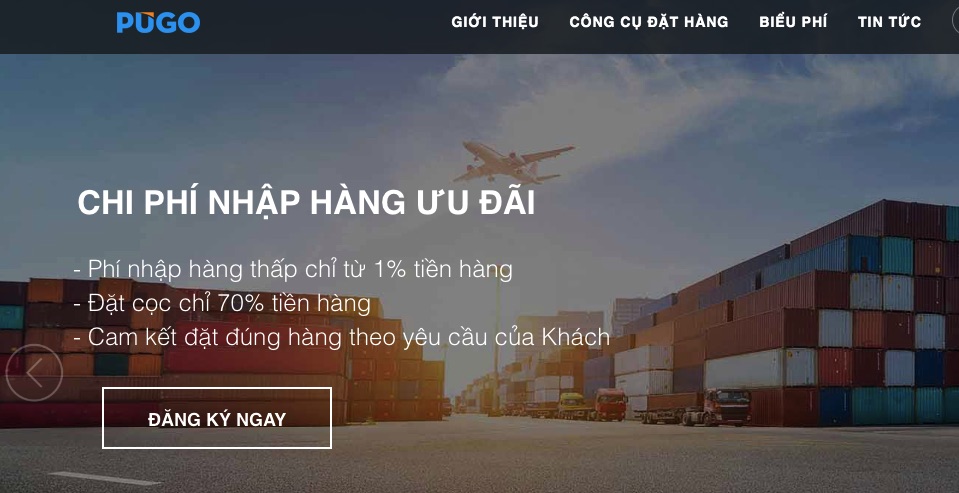 Website chia sẻ kinh nghiệm nhập hàng trung quốc - Pugo