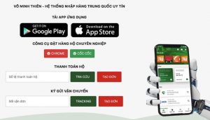 Dịch vụ gửi hàng đi Trung Quốc giá rẻ - Võ Minh Thiên