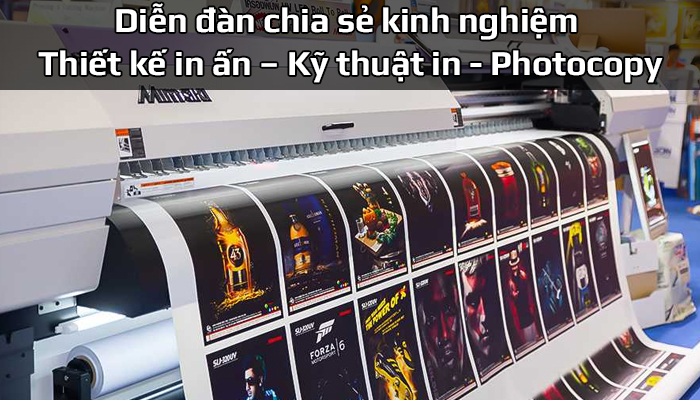 Top 5 diễn đàn thiết kế in ấn – Kỹ thuật in - Photocopy