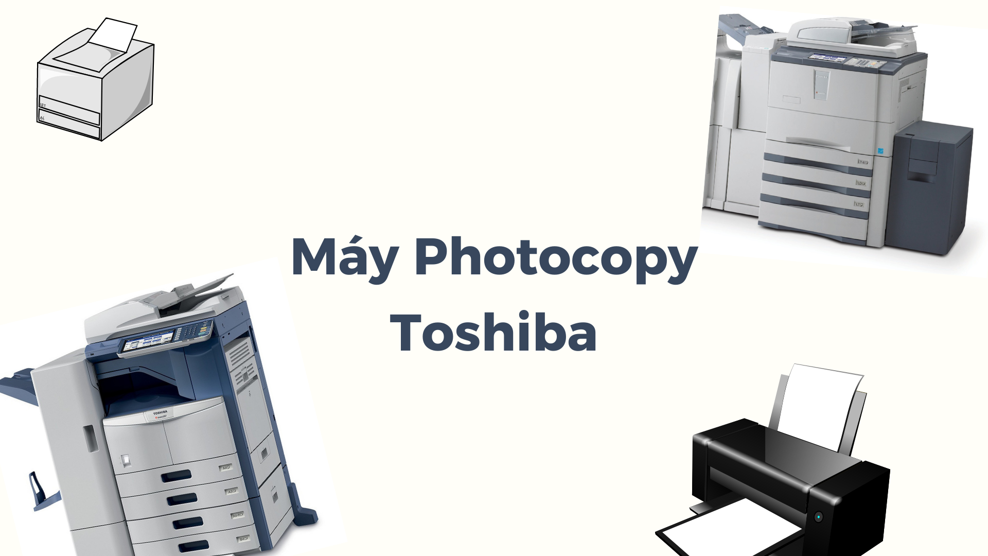 Máy photocopy Toshiba đa dạng chủng loại