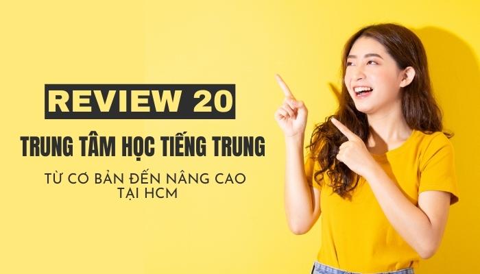 Trung tâm tiếng Trung tại HCM