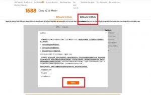 bước 1 mua hàng trên 1688