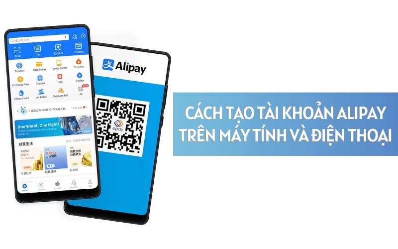 cách tạo tài khoản alipay