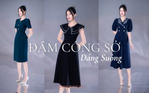 đầm suông công sở