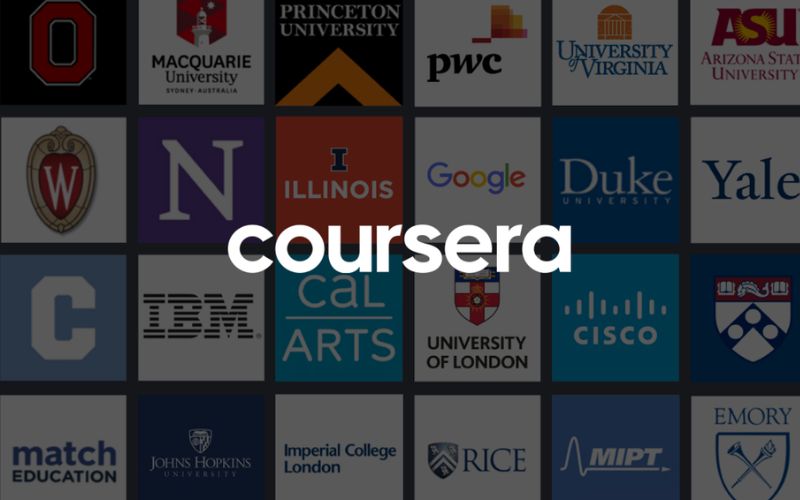 khóa học tại coursera