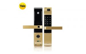 khóa vân tay ngoài trời yale