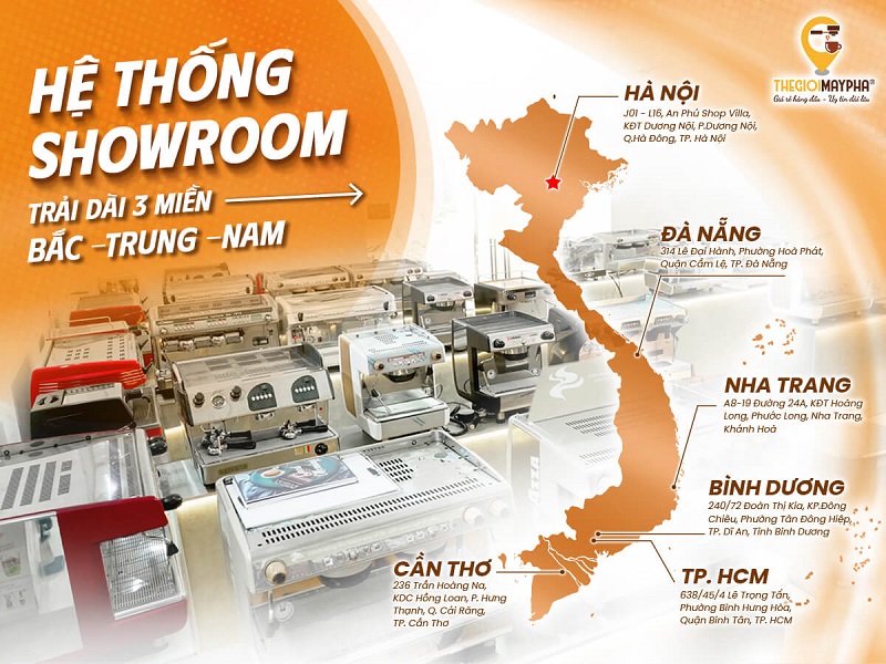 Cửa hàng Thế Giới Máy Pha