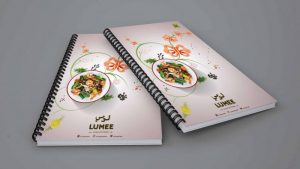 chất liệu in menu từ nhựa PVC