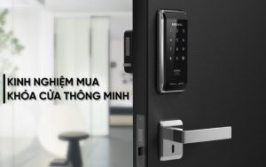 kinh nghiệm mua khóa cửa thông minh